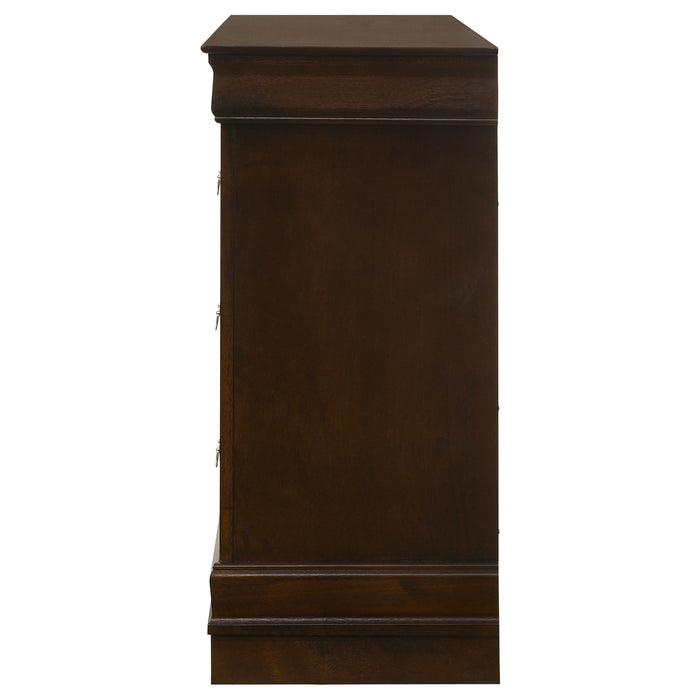 Louis Philippe Dresser Brown - Furniture Land (Milwaukee, WI)