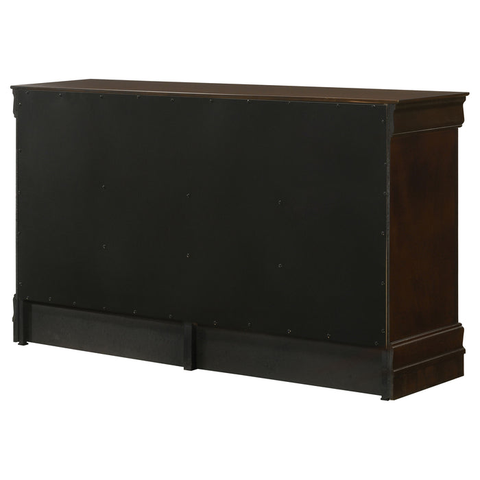 Louis Philippe Dresser Brown - Furniture Land (Milwaukee, WI)