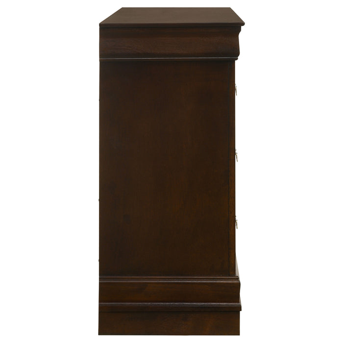 Louis Philippe Dresser Brown - Furniture Land (Milwaukee, WI)