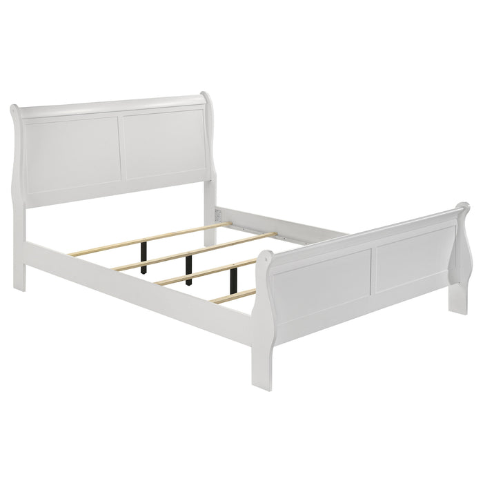 Louis Philippe 4 & 5 Piece Bedroom Set Full, Twin, King, & Queen - Furniture Land (Milwaukee, WI)