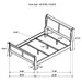 Louis Philippe 4 & 5 Piece Bedroom Set Full, Twin, King, & Queen - Furniture Land (Milwaukee, WI)