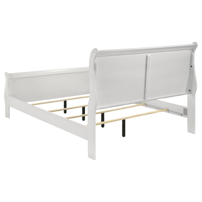 Louis Philippe 4 & 5 Piece Bedroom Set Full, Twin, King, & Queen - Furniture Land (Milwaukee, WI)