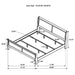 Louis Philippe 4 & 5 Piece Bedroom Set Full, Twin, King, & Queen - Furniture Land (Milwaukee, WI)