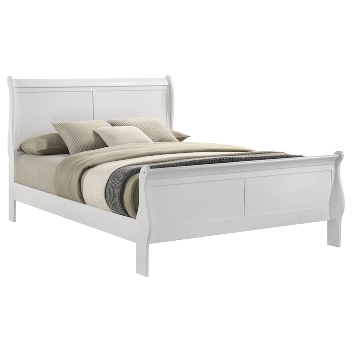 Louis Philippe Eastern King, Full, & Queen Bed - Furniture Land (Milwaukee, WI)
