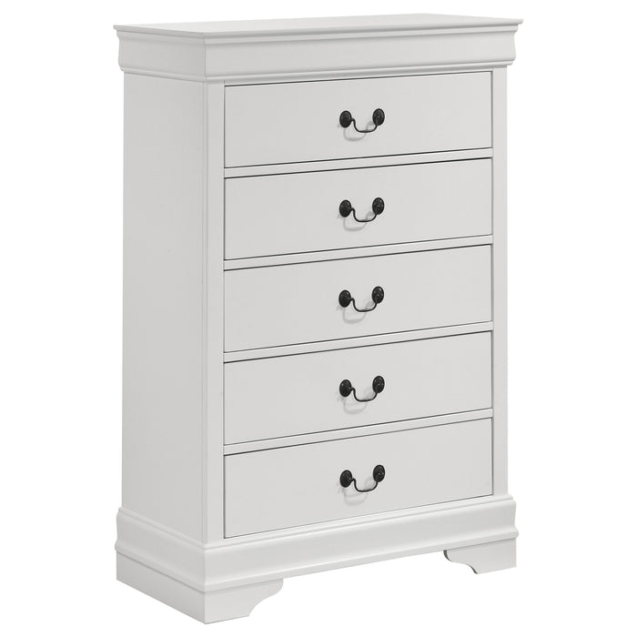 Louis Philippe 4 & 5 Piece Bedroom Sets Twin & Queen - Furniture Land (Milwaukee, WI)