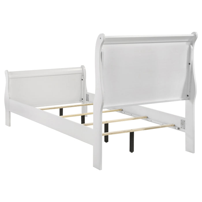 Louis Philippe 4 & 5 Piece Bedroom Set Full, Twin, King, & Queen - Furniture Land (Milwaukee, WI)