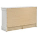Louis Philippe 6-drawer Dresser White - Furniture Land (Milwaukee, WI)