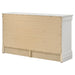 Louis Philippe 6-drawer Dresser White - Furniture Land (Milwaukee, WI)