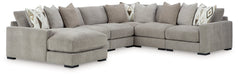 Aslan Court Sectional with Chaise - Furniture Land (Milwaukee, WI)