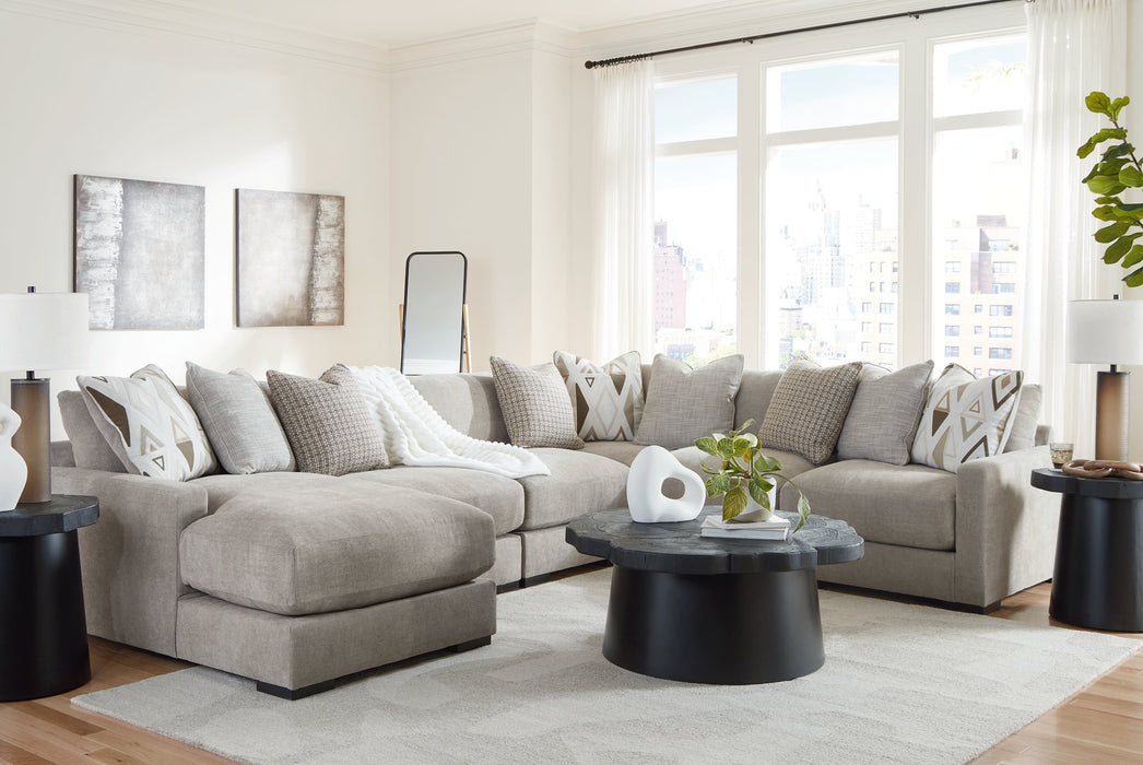 Aslan Court Sectional with Chaise - Furniture Land (Milwaukee, WI)