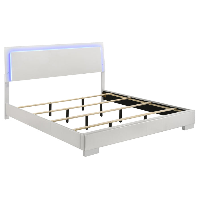 Felicity Bedroom Set White - Furniture Land (Milwaukee, WI)