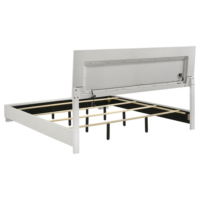 Felicity Bedroom Set White - Furniture Land (Milwaukee, WI)
