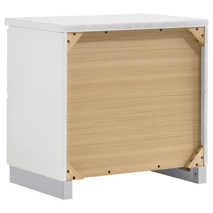 Felicity Bedroom Set White - Furniture Land (Milwaukee, WI)