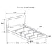 Felicity Bedroom Set White - Furniture Land (Milwaukee, WI)