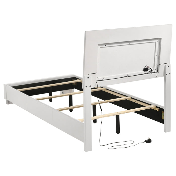 Felicity Bedroom Set White - Furniture Land (Milwaukee, WI)