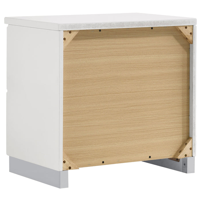 Felicity Bedroom Set White - Furniture Land (Milwaukee, WI)
