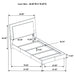 Felicity Bedroom Set White - Furniture Land (Milwaukee, WI)