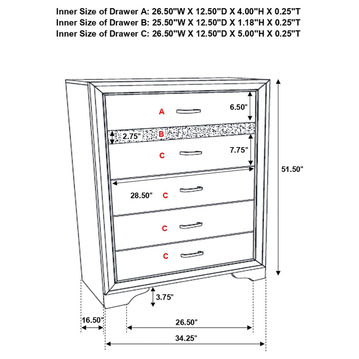 Miranda Bedroom Sets 2 - Furniture Land (Milwaukee, WI)