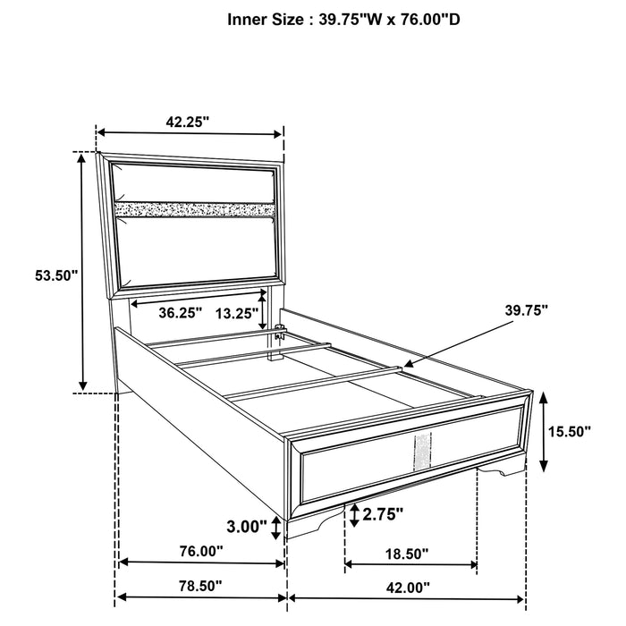 Miranda Bedroom Sets 2 - Furniture Land (Milwaukee, WI)
