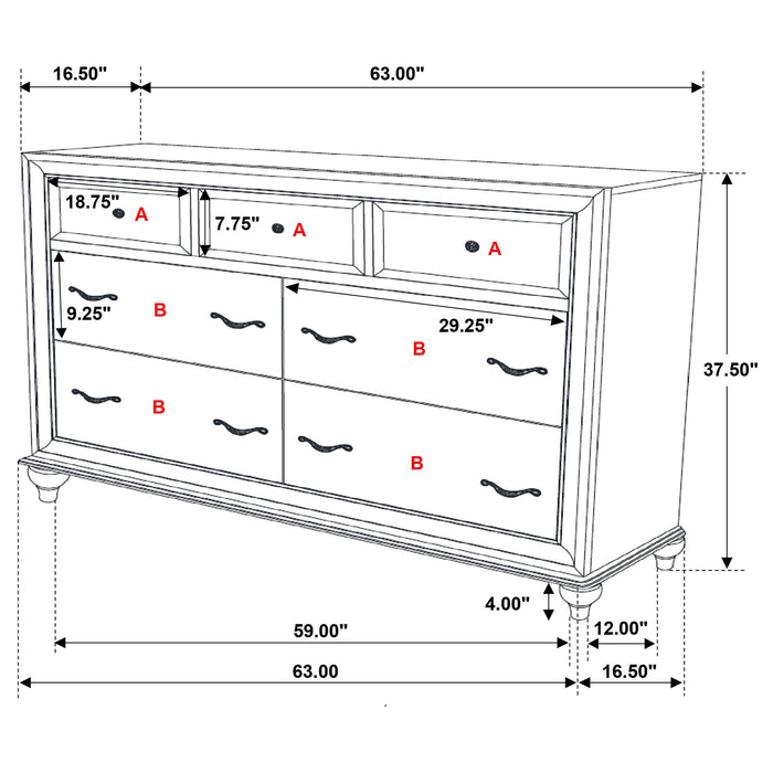 Barzini Bedroom Sets - Furniture Land (Milwaukee, WI)