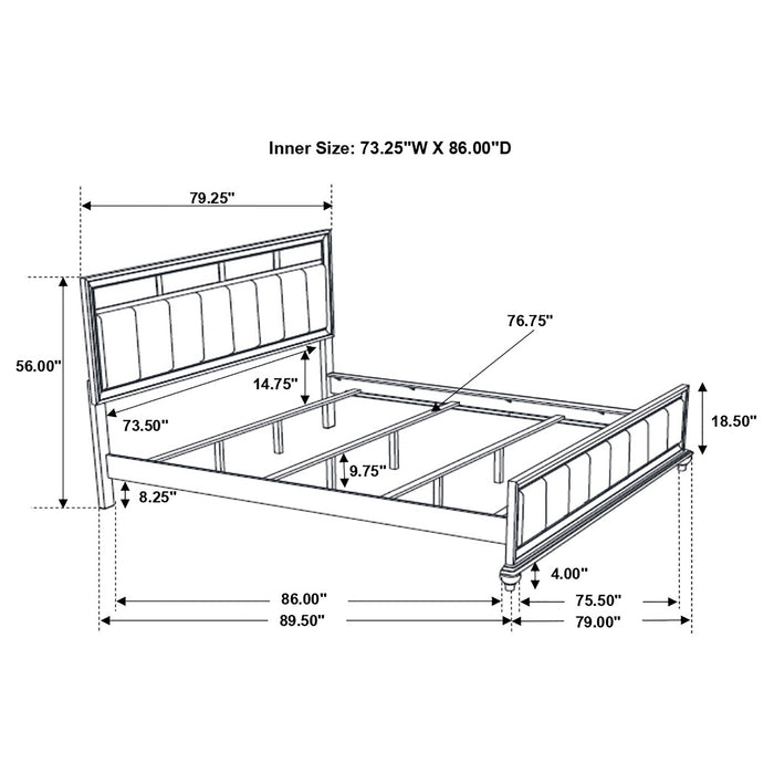 Barzini Bedroom Sets - Furniture Land (Milwaukee, WI)