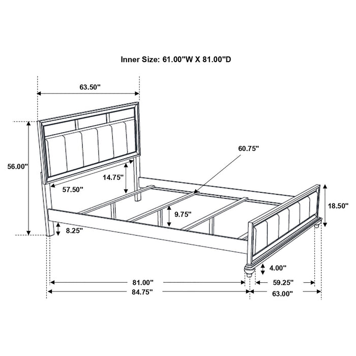 Barzini Bedroom Sets - Furniture Land (Milwaukee, WI)