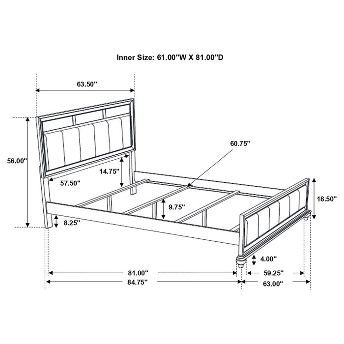 Barzini Bedroom Sets - Furniture Land (Milwaukee, WI)