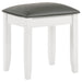 Barzini Vanity Stools - Furniture Land (Milwaukee, WI)