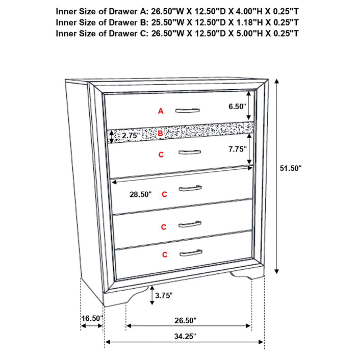 Miranda Bedroom Sets 2 - Furniture Land (Milwaukee, WI)