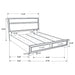 Miranda Bedroom Sets Black - Furniture Land (Milwaukee, WI)