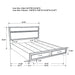 Miranda Bedroom Set with Storage - Furniture Land (Milwaukee, WI)