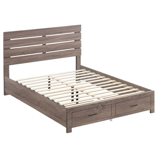 Brantford Wood Storage Panel Bed - Furniture Land (Milwaukee, WI)