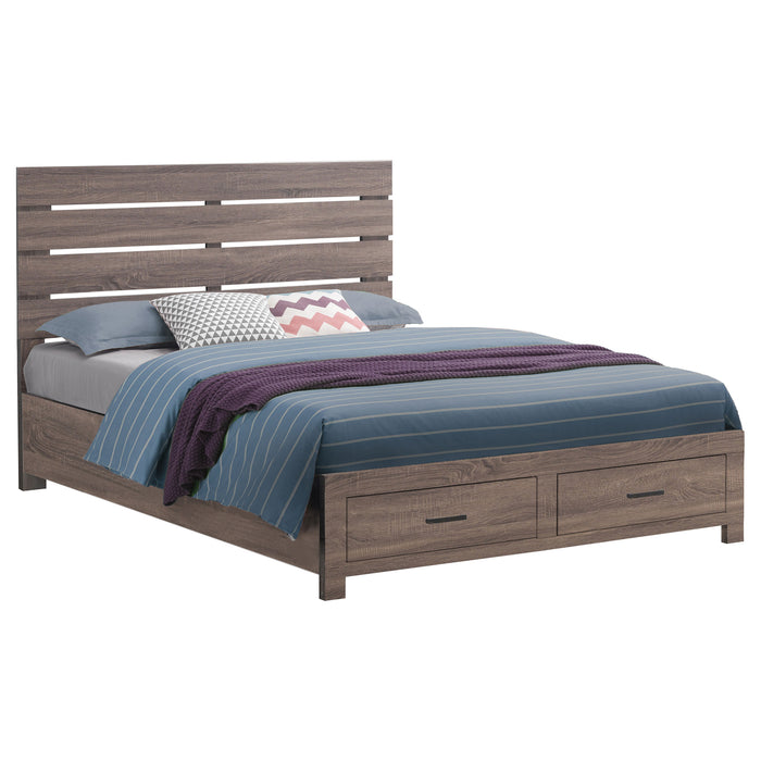 Brantford Wood Storage Panel Bed - Furniture Land (Milwaukee, WI)