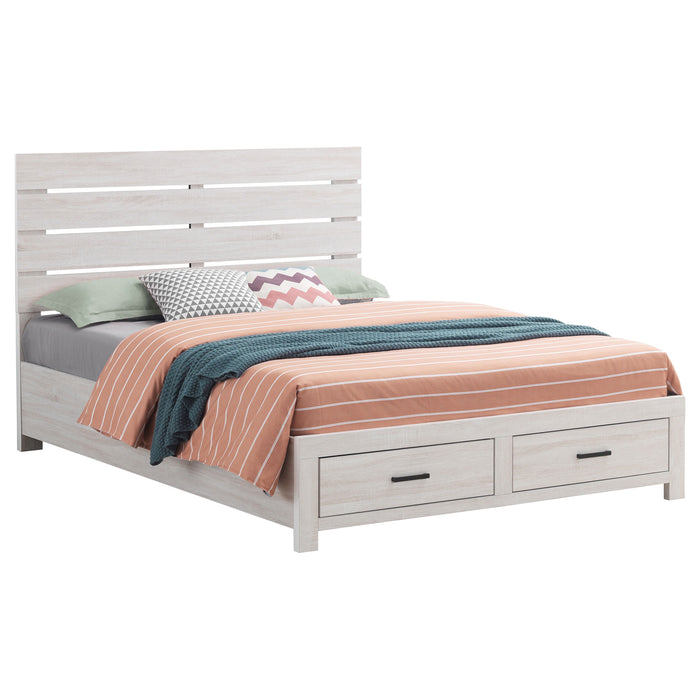 Brantford Wood Storage Panel Bed - Furniture Land (Milwaukee, WI)