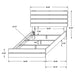 Brantford Wood Storage Panel Bed - Furniture Land (Milwaukee, WI)