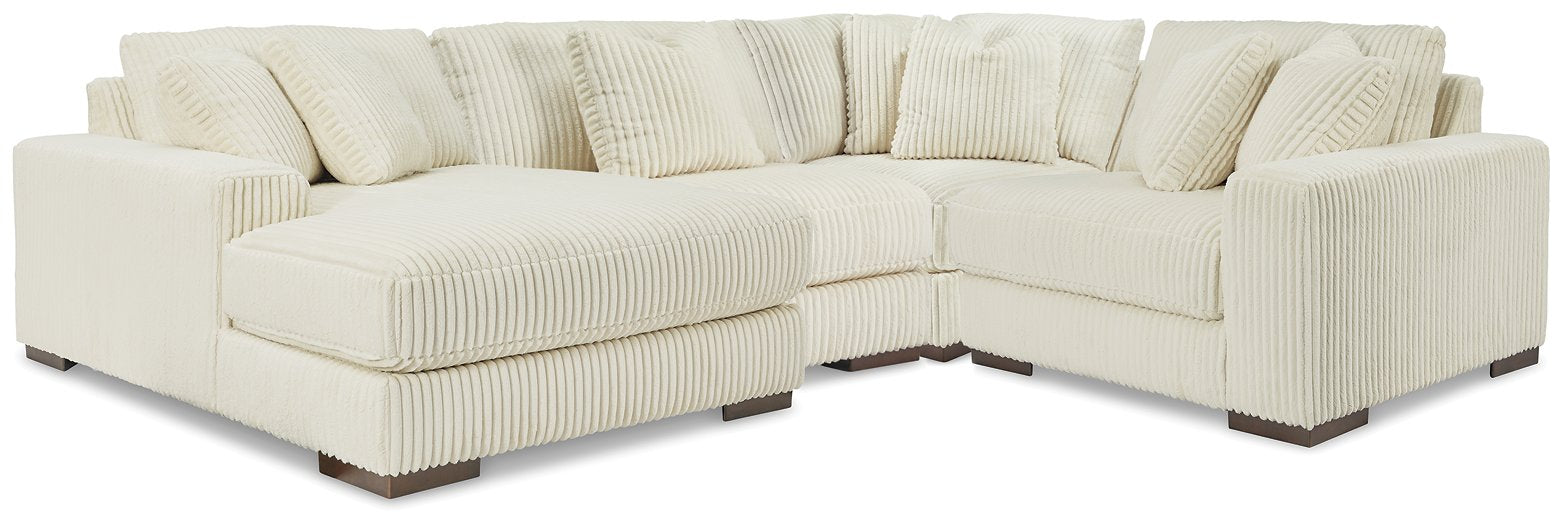Lindyn Sectional with Chaise - Furniture Land (Milwaukee, WI)