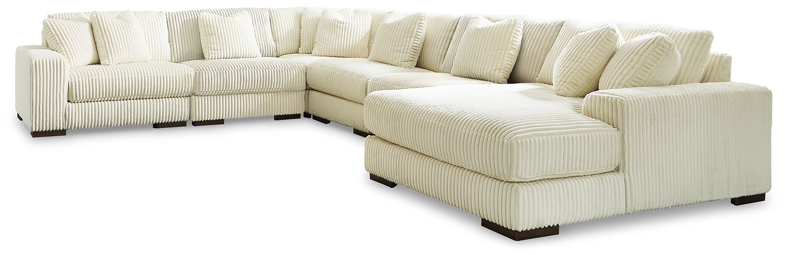 Lindyn Sectional with Chaise - Furniture Land (Milwaukee, WI)
