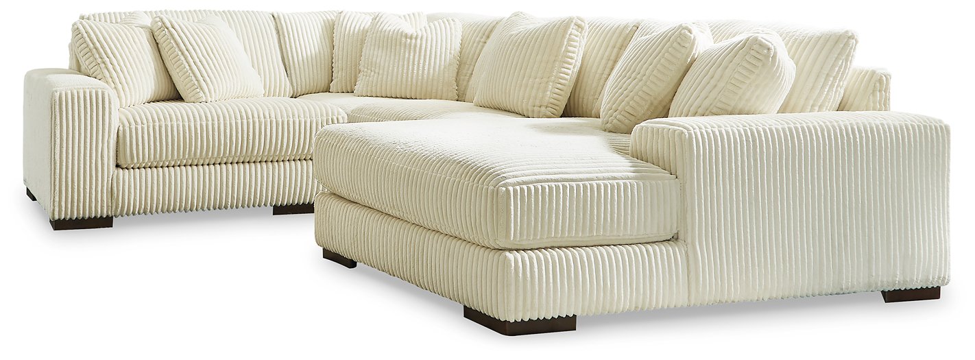 Lindyn Sectional with Chaise - Furniture Land (Milwaukee, WI)