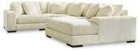 Lindyn Sectional with Chaise - Furniture Land (Milwaukee, WI)