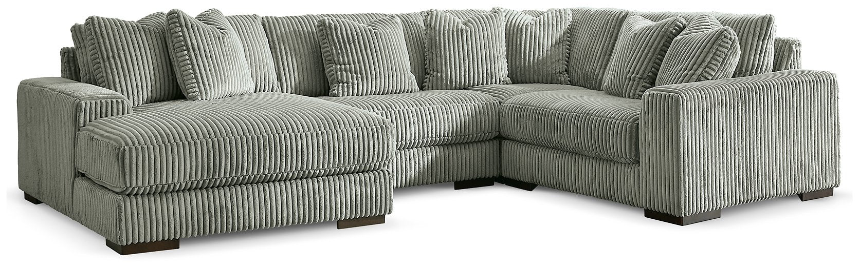 Lindyn Sectional with Chaise - Furniture Land (Milwaukee, WI)