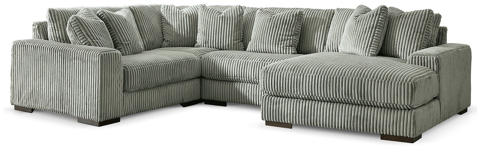 Lindyn Sectional with Chaise - Furniture Land (Milwaukee, WI)