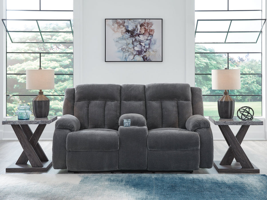 Observation Power Reclining Loveseat with Console - Furniture Land (Milwaukee, WI)