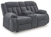 Observation Power Reclining Loveseat with Console - Furniture Land (Milwaukee, WI)