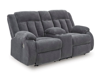 Observation Power Reclining Loveseat with Console - Furniture Land (Milwaukee, WI)