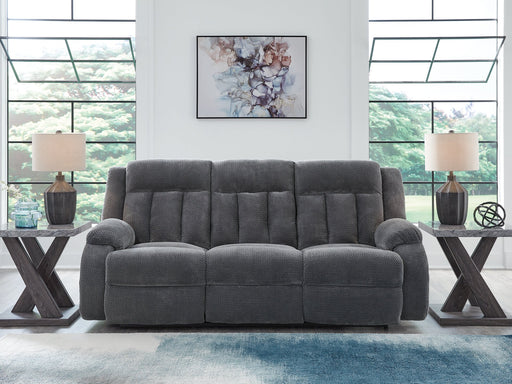 Observation Power Reclining Sofa with Drop Down Table - Furniture Land (Milwaukee, WI)