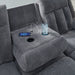 Observation Power Reclining Sofa with Drop Down Table - Furniture Land (Milwaukee, WI)