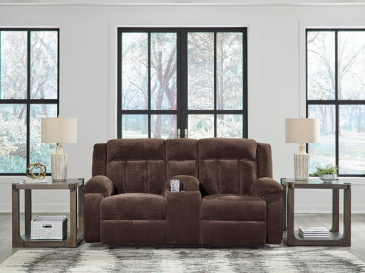 Observation Power Reclining Loveseat with Console - Furniture Land (Milwaukee, WI)