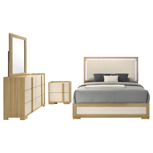 Hyland 4 & 5 Piece Bedroom Set E.King & Queen - Furniture Land (Milwaukee, WI)