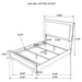 Hyland 4 & 5 Piece Bedroom Set E.King & Queen - Furniture Land (Milwaukee, WI)