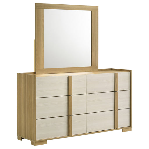 Hyland Dresser With Mirror - Furniture Land (Milwaukee, WI)